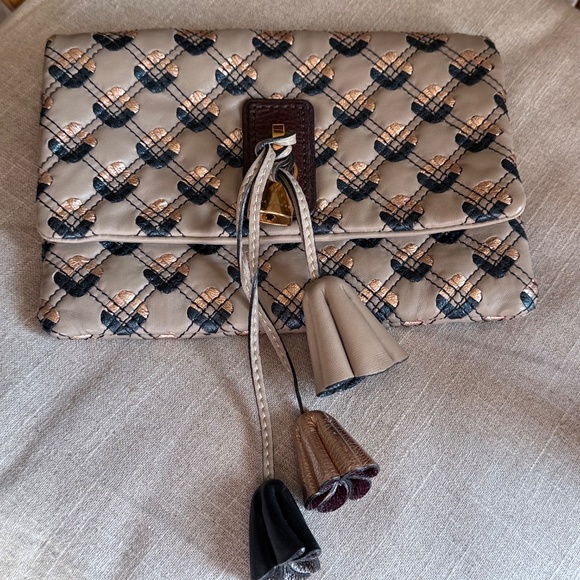 MARC JACOBS S/S 2009 Memphis Pouchette (Clutch/Accessory Case) Beige -  Rare/HTF - Picture 13 of 13